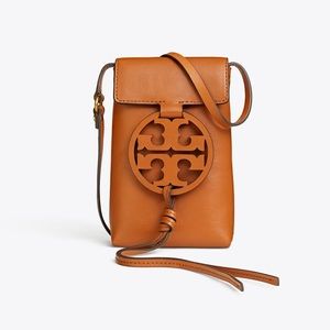 Tory Burch Miller Leather Smartphone/Cellphone Crossbody